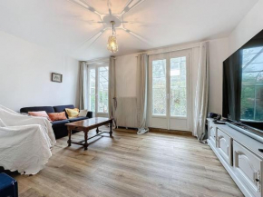 Family home with 86-inch TV